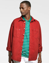 Basic Striped Polo Shirt