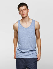 Sleeveless T-Shirt With Front Pocket